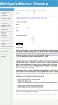 Mobile Screenshot of missionliteracy.com